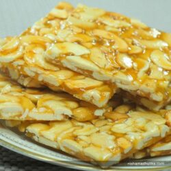 Cashew Chikki (Kaju Chikki)