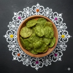 Palakura (Spinach)  Chekkalu